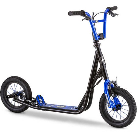 Mongoose 12" Expo Scooter, Black / Blue