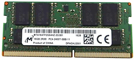 16GB (1x16GB) Micron MTA16ATF2G64HZ-2G3B1 DDR4 2400 260-Pin Sodimm Laptop Memory