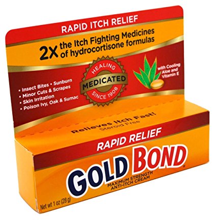 Gold Bond Maximum Strength Medicated Anti-Itch Cream -- 1 oz