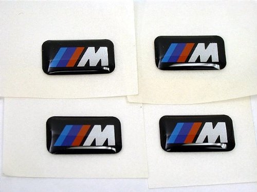 BMW ///M sport wheel Emblem badge (SET 4) sticker decal