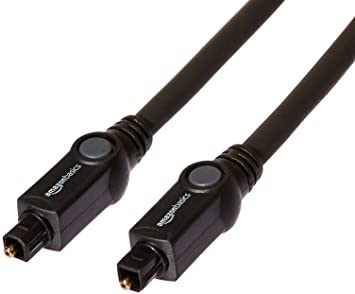 AmazonBasics CL3 Rated Optical Audio Digital Toslink Cable - 6 Feet