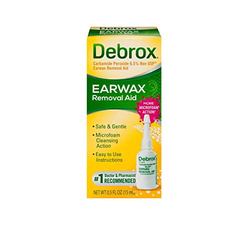 Debrox Drops Earwax Removal Aid/0.5 oz (Pack 3)