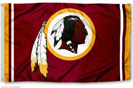Washington Redskins Large NFL 3x5 Flag