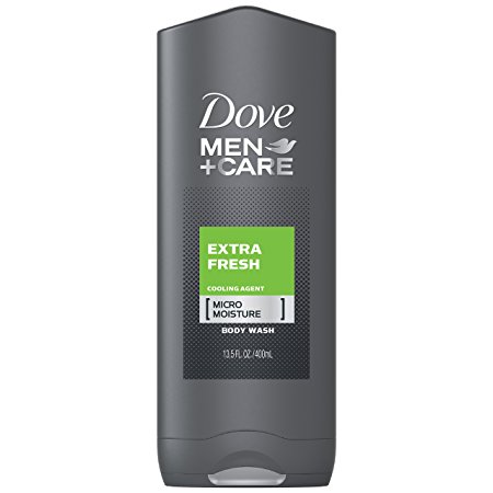 Dove Men Care Body and Face Wash, Extra Fresh 13.5 oz