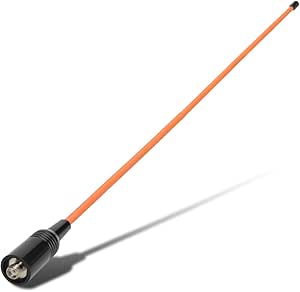 Baofeng GMRS Antenna 15.3inch SMA-Female High Gain Antenna for Baofeng UV-5R GM-15Pro WP-31 UV-9G GMRS Radios（Orange）