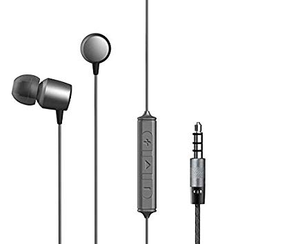 FusionTech® Noise Isolating In Ear Headphones Earphones with Microphone and Volume Control Pure Sound Powerful Bass Wired Earbuds Headset for iPhone, iPad, iPod, Samsung Smartphones and Tablets