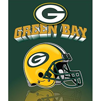 Northwest Green Bay Packers Gridiron Fleece Throw