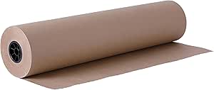 Universal High-Volume Heavyweight Wrapping Paper Roll, 50 lb Wrapping Weight Stock, 36" x 720 ft, Brown