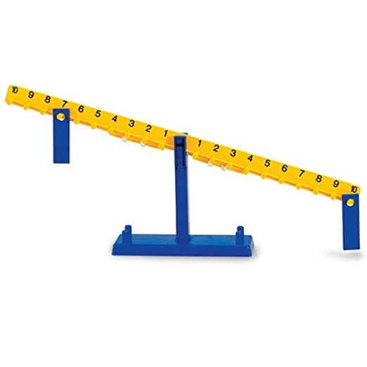 Learning Resources Math Balance 8-1/2T 20 10G Weights