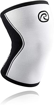 Rehband Rx Knee Sleeve 5mm - White - XSmall -1 Sleeve