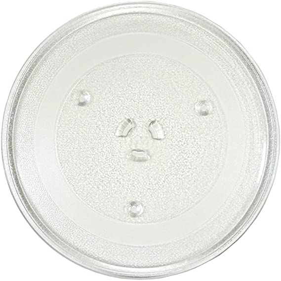 HQRP 11-1/4 inch Glass Turntable Tray compatible with Magic Chef 203500 MCO160UW MCO165UB MCO165UW MCP13E1ST MCT9E1ST MCD990W MCD991ARB MCD991ARS MCO160S MCO160UB MCO160UQ Microwave Oven Cooking Plate