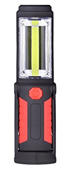 Wolfteeth LED Torch Flashlight for Home, Auto, Camping, Emergency Kit, DIY & More! Ultra-Bright Flood Light Work Light