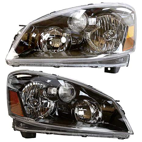 Prime Choice Auto Parts KAPNS10092A1PR Pair of 2 Halogen Headlights