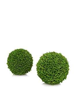 6" 2 Pcs / Box Decorative Grass Ball In Box