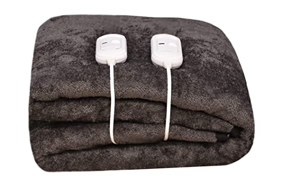 Utopia Bedding Electric Bed Warmer - Electric Blanket - Double Bed Size (150cms x 152cms) - Polar Fabric - by Arcova Home X04