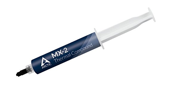 ARCTIC MX-2 Thermal Compound Paste, Carbon Based High Performance, Heatsink Paste, Thermal Compound CPU for All Coolers, Thermal Interface Material - 30 Grams
