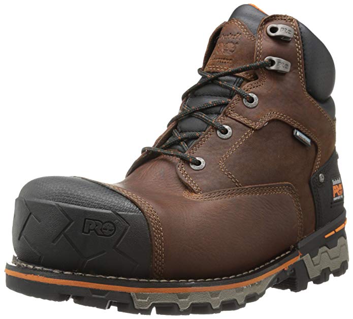 Timberland PRO Men's 6 Inch Boondock Comp Toe WP Insulated Industrial Work Boot