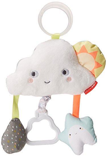 Skip Hop Silver Lining Cloud Jitter Stroller Toy, Multi