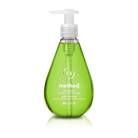 Method Gel Hand Soap, Juicy Pear, 12 Ounce (Pack 6)