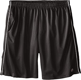 Champion Men's Big-Tall Mesh Short with Piping