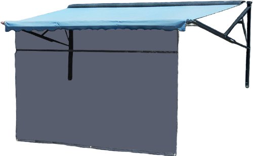 13' x 8' Charcoal Vista Shade w/Zipper