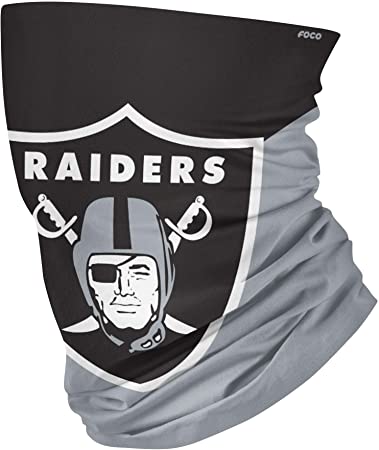 Las Vegas Raiders NFL Big Logo Gaiter Scarf