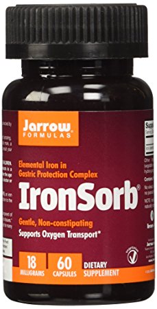 Jarrow Formulas - Iron Sorb, 18 mg, 60 capsules
