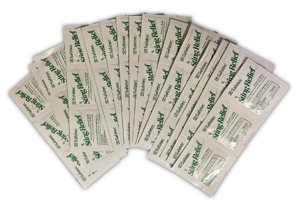Safetec Insect Sting Relief Wipe case of 48
