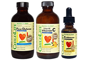 Childlife 3 Pack Immune Support: First Defense, Vitamin C, Echinacea