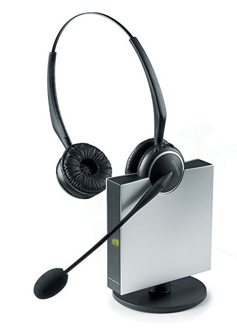 Jabra GN9125 Duo Flex-Boom Wireless Headset for Deskphone