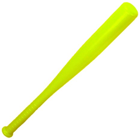 24" Youth Yellow Plastic Baseball Bat by K-Roo Sports