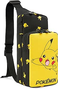 Pokemon Fashion Waist Packs for Kids Teenagers Crossbody Bag Chest Bag Adjustable Strap Travel Holiday - Gifts for Boys