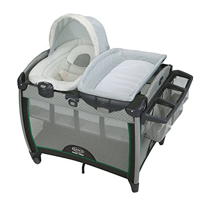 Graco Pack 'n Play Quick Connect Portable Bouncer with Bassinet, Albie