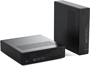 MINISFORUM MS-01 Mini Workstation Core i9-13900H Barebone Version Mini PC, HDMI   2xUSB4 8K Display, 2x10G SFP  Port, 2x2.5G LAN Port, Support M.2 2280/22110/U.2 SSD/RTX 3050 Graphics Cards