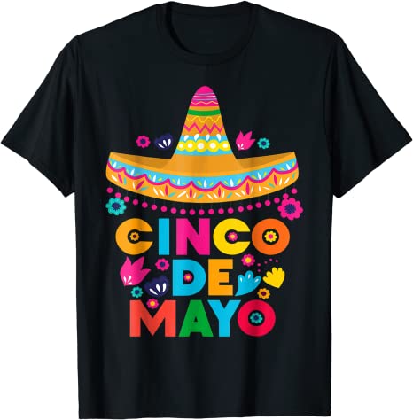 Cinco De Mayo Fiesta Surprise Camisa 5 De Mayo Viva Mexico T-Shirt