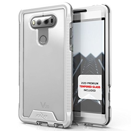 LG V20 Case, Zizo [ION Series] with FREE [LG V20 Screen Protector] Transparent Clear [Military Grade Drop Tested] for LG V20 (2016 Release)