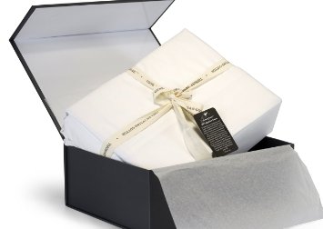 Thomas Gene, 100% Egyptian Cotton - Luxury - 1000 Thread Count - Deep Pocket - Sateen - Sheet Set (King, White)