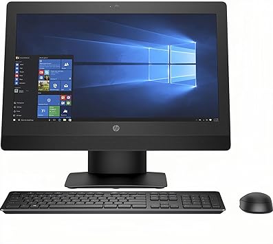 HP ProOne 600 G3 All-in-One Desktop Computer, 21.5" FHD(1920x1080), Intel Core i7-6700 3.4GHz Up to 4GHz, 8 Threads, 16GB RAM, 256GB SSD, DVD, Wireless Keyboard and Mouse, Windows 10 Pro (Renewed)