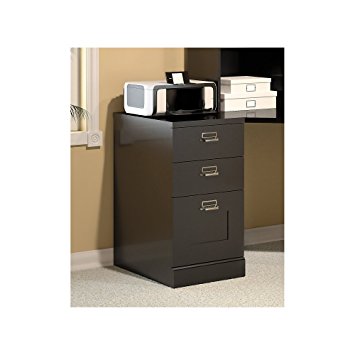 Stockport 3 Drawer File Cabinet in Classic Black