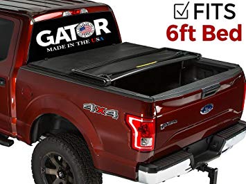 Gator Tri-Fold (fits) 2005-2017 Nissan Frontier 6 FT Bed w/Factory Utili Trac Only Tonneau Truck Bed Cover Made in the USA Tailgate Seal Included 59502 22440204