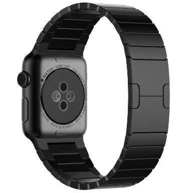 Apple Watch Band JETech Stainless Steel Link Bracelet with Butterfly Closure Replacement Band for Apple Watch All 42mm Models