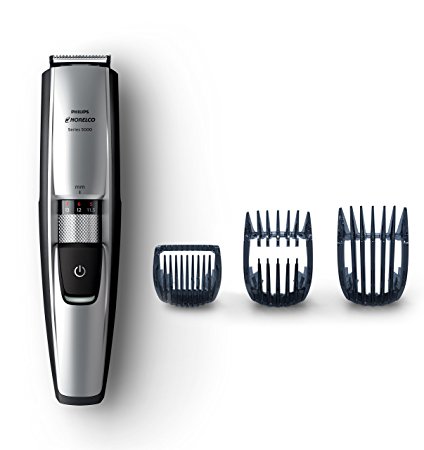 Philips Norelco Beard & Head trimmer Series 5100, 17 built-in length settings, hair clipping combs, BT5210/42