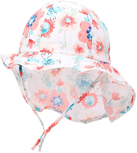 Mini eggs Baby Sun Hat UPF 50  Quick Dry Sun Protection Baby Toddler Beach Hats for Baby Girl Boy Kids 0M-5T