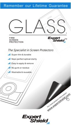 GLASS by Expert Shield - THE ultra-durable, ultra clear screen protector for your: Nikon D7500 (w/top LCD) - GLASS