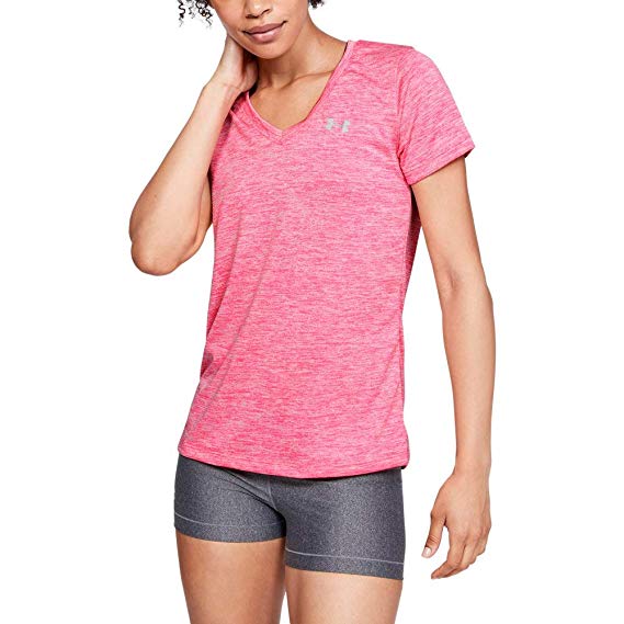 Under Armour Women's Tech V-Neck Twist Short Sleeve T-Shirt