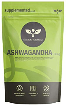 Ashwagandha 1000mg 90 Tablets UK Made. Pharmaceutical Grade