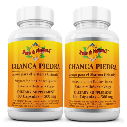 2 Chanca Piedra 2 caps 1000mg 200 capsules