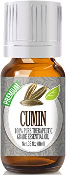 Cumin 100% Pure, Best Therapeutic Grade Essential Oil - 10ml