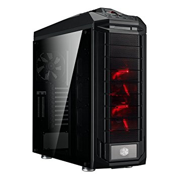 Cooler Master Trooper SE Full-Tower Case, Tempered Glass, VGA Vertical Display, Carrying Handle, LED, USB 3.0