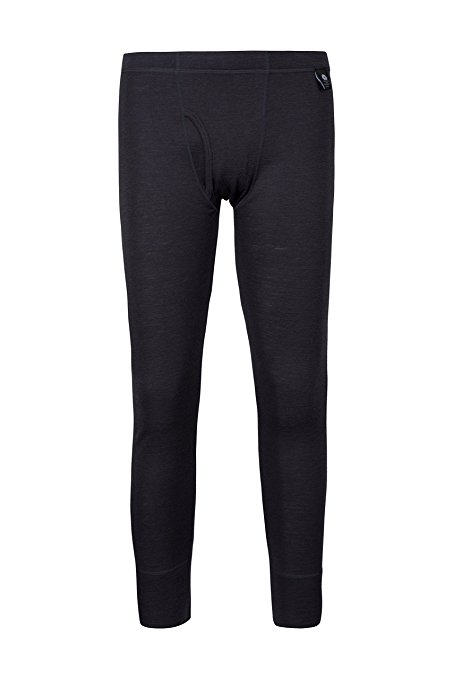 Mountain Warehouse Mens Merino Thermal Base Layer Pants - Lightweight Mens Trousers, Antibacterial, Breathable Bottoms - For Camping In Cold Weather